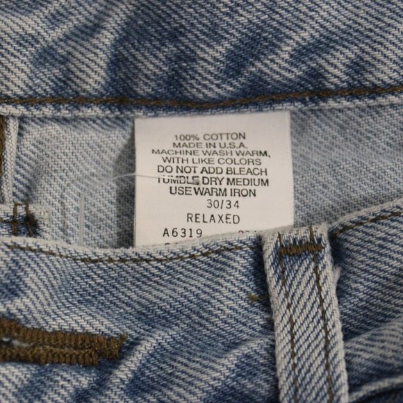 Women's Official Harley Davidson Jeans Light Blue 30/34 Relaxed Fit - Picture 5 of 5